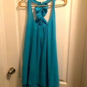 Blue Dressy Tank top